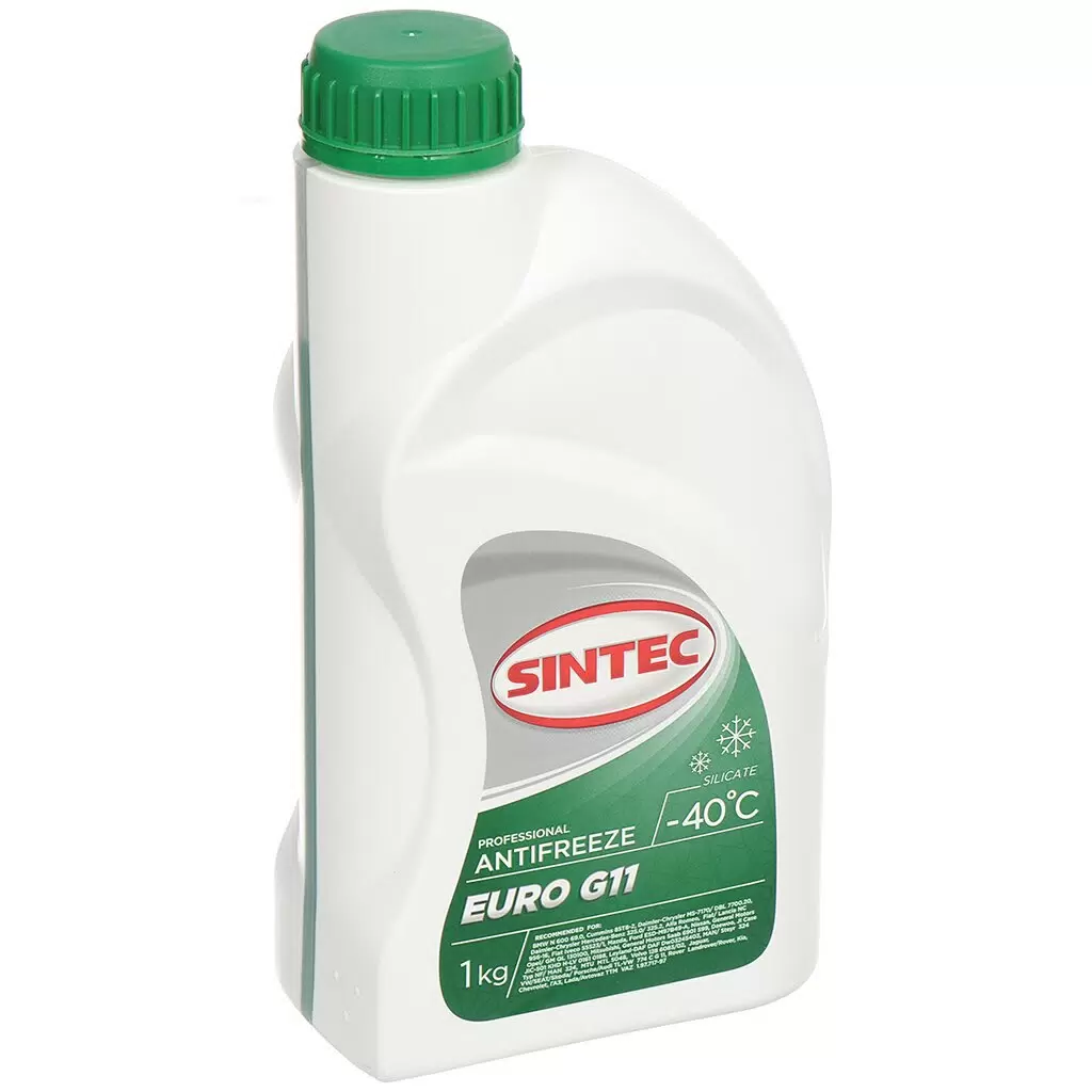 Антифриз Sintec Euro (зеленый) G11 1кг. 990553